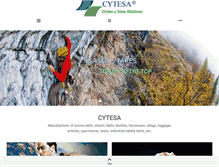 Tablet Screenshot of cytesa.com